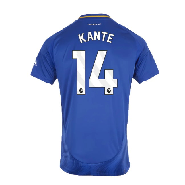 2024-2025 Leicester City Home Shirt (Kids) (Kante 14)-SoccerKits Hub | Buy Soccer Jerseys Online